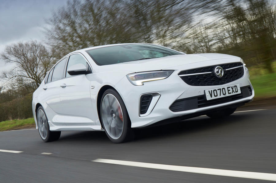 1 Vauxhall insignia gsi 2021 uk first drive review hero front