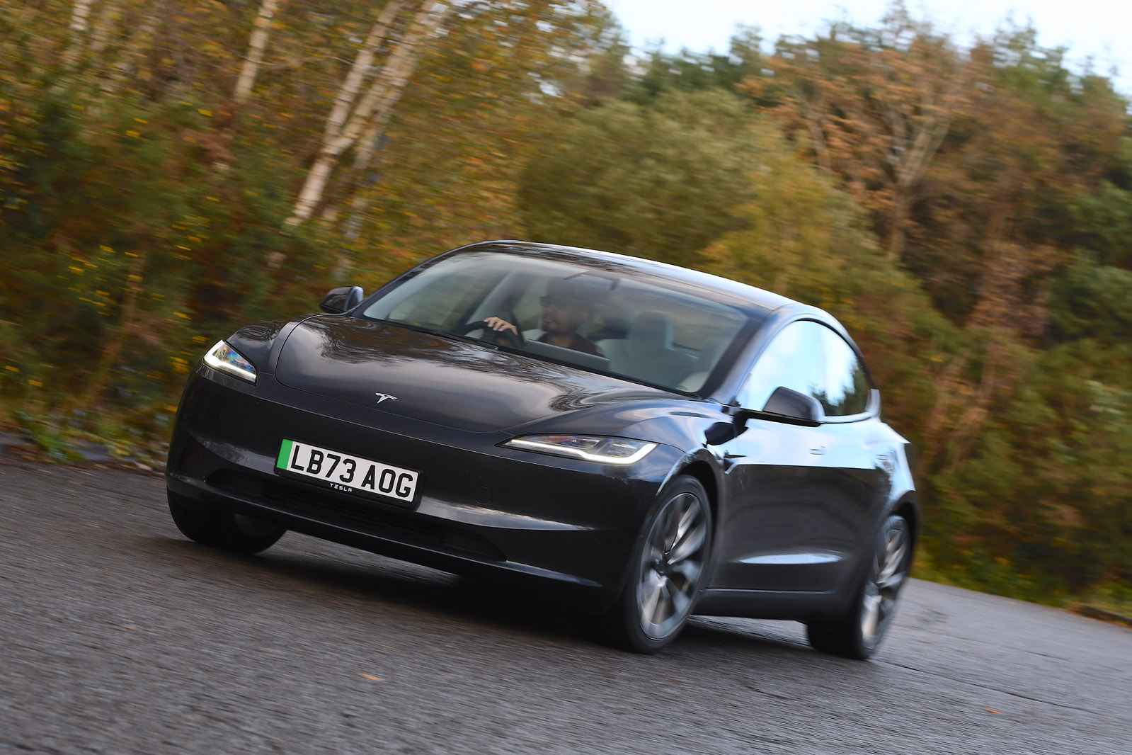 Tesla Model 3 Highland facelift pushed to its limits at one of the