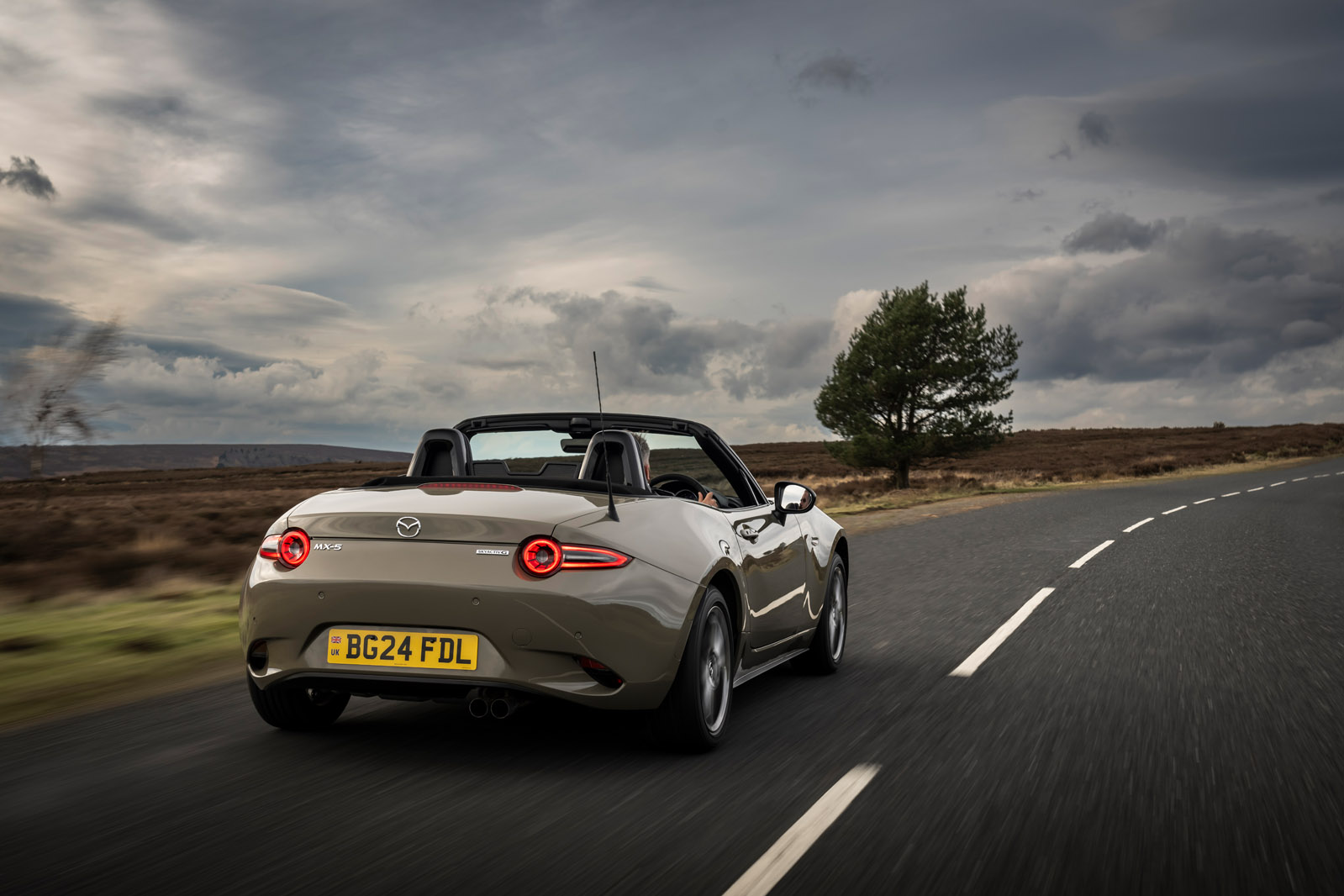 02 Mazda MX 5 review 2024 rear driving