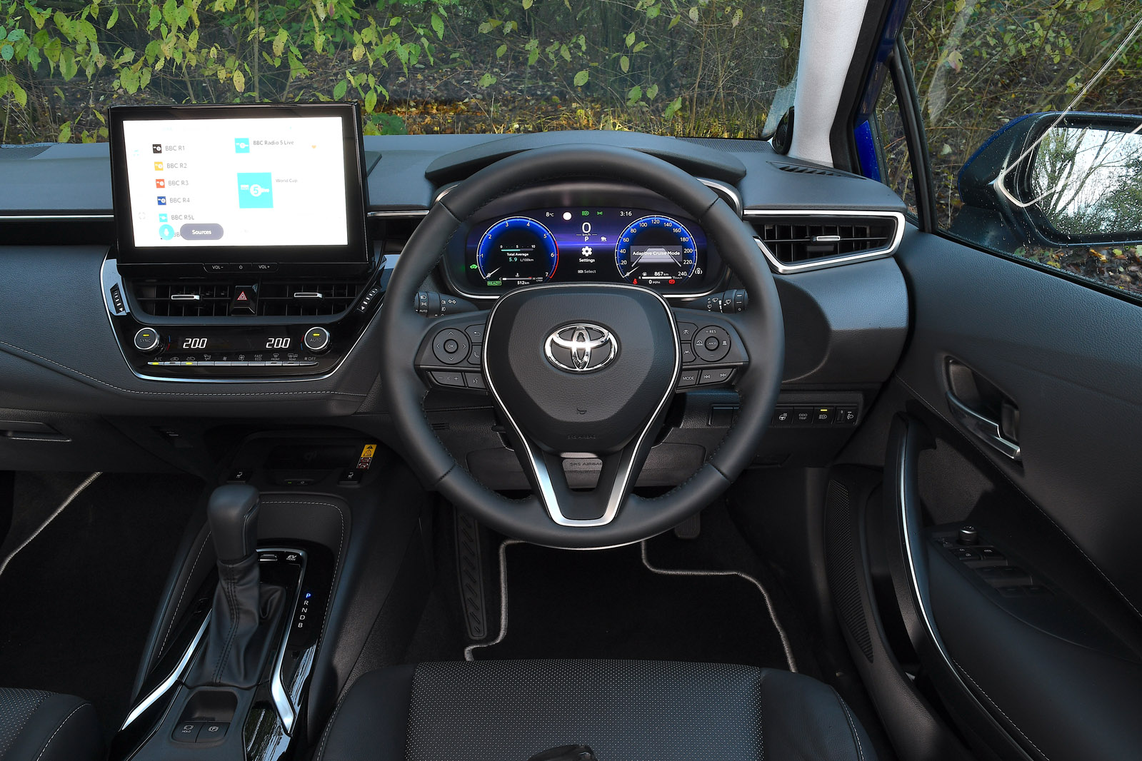 07 Toyota Corolla review 2024 dashboard