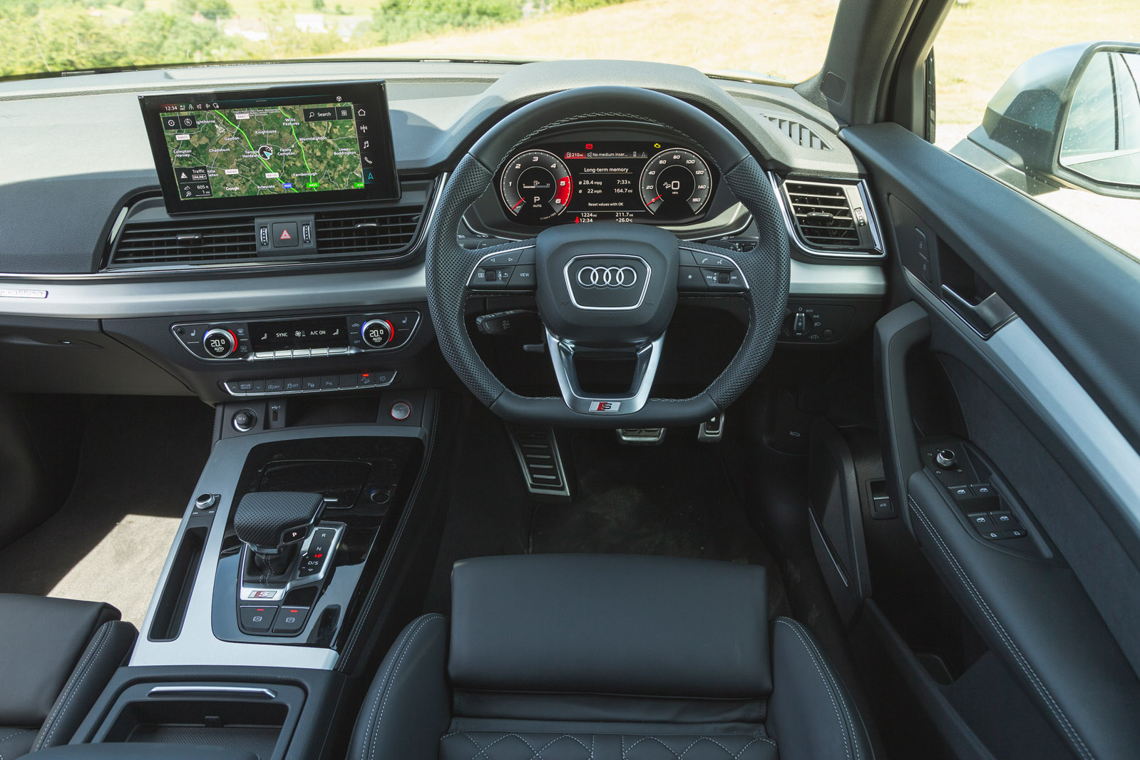 08 Audi SQ5 Sportback RT 2022 dashboard