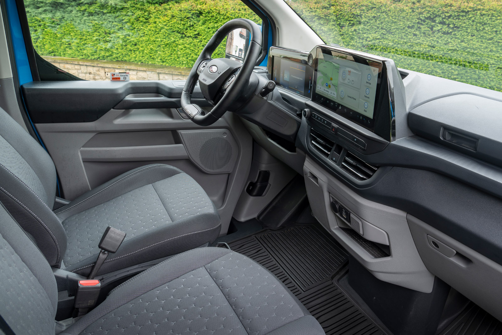 08 Ford eTransit Custom L1H1 review 2024 dashboard