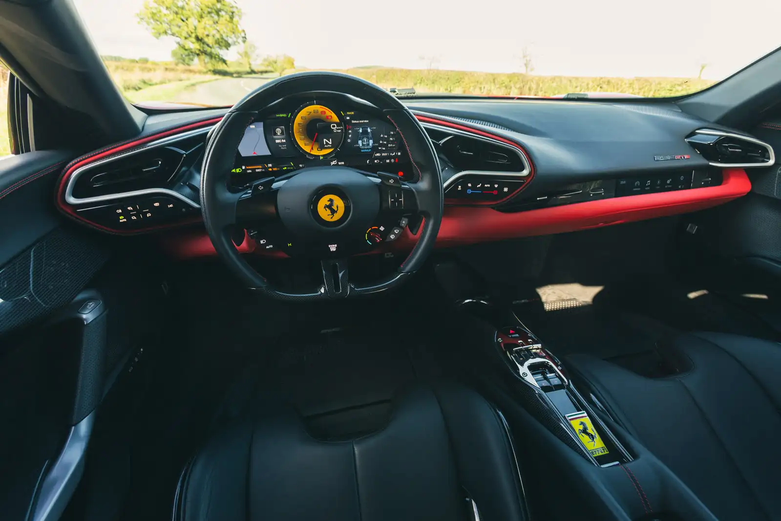 09 Ferrari 296 GTB RT 2023 dashboard