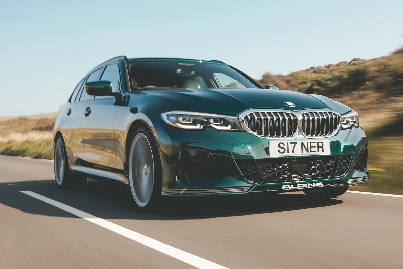 Alpina B3 Touring 2020 road test review - hero front