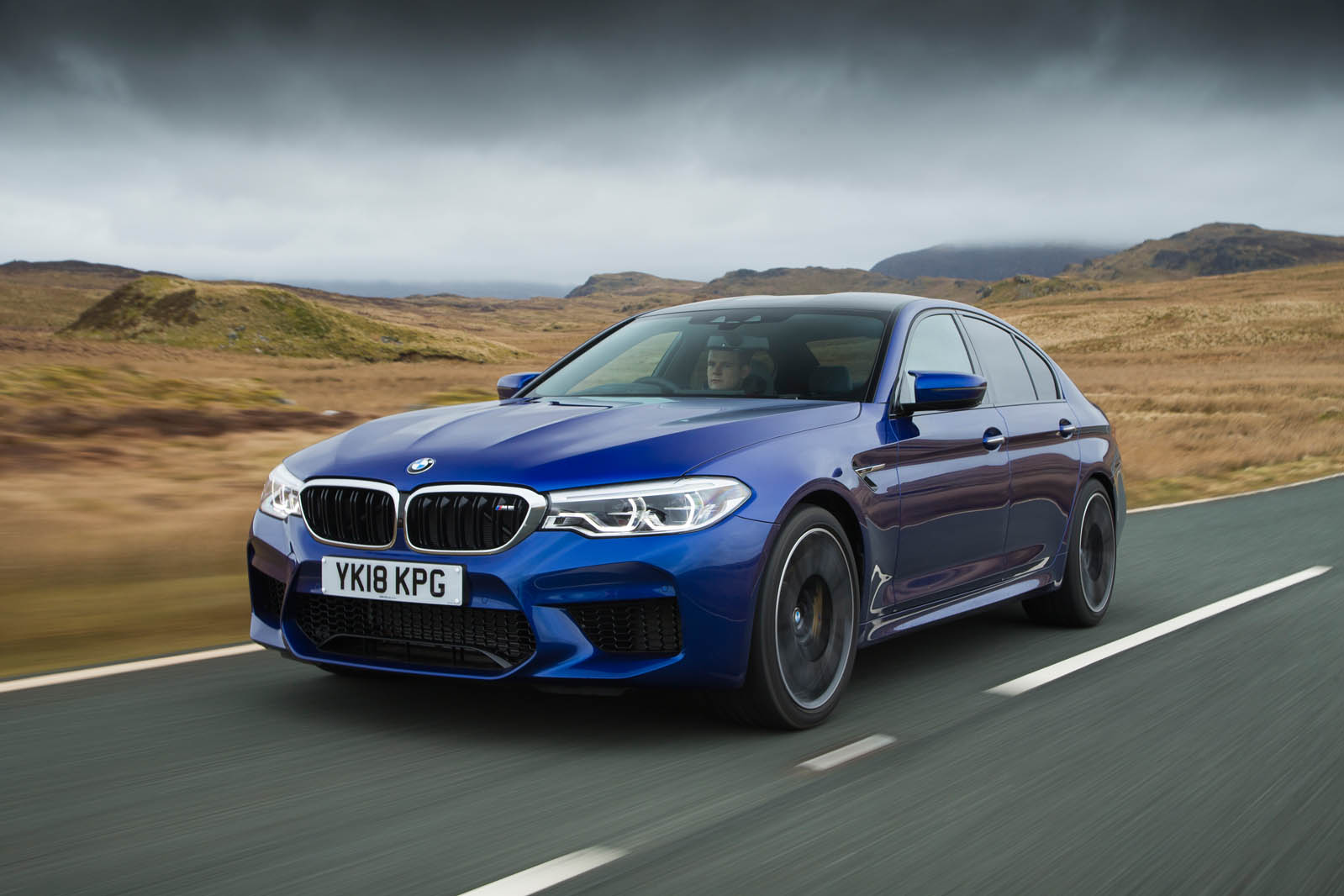 BMW M5 2018 review hero front