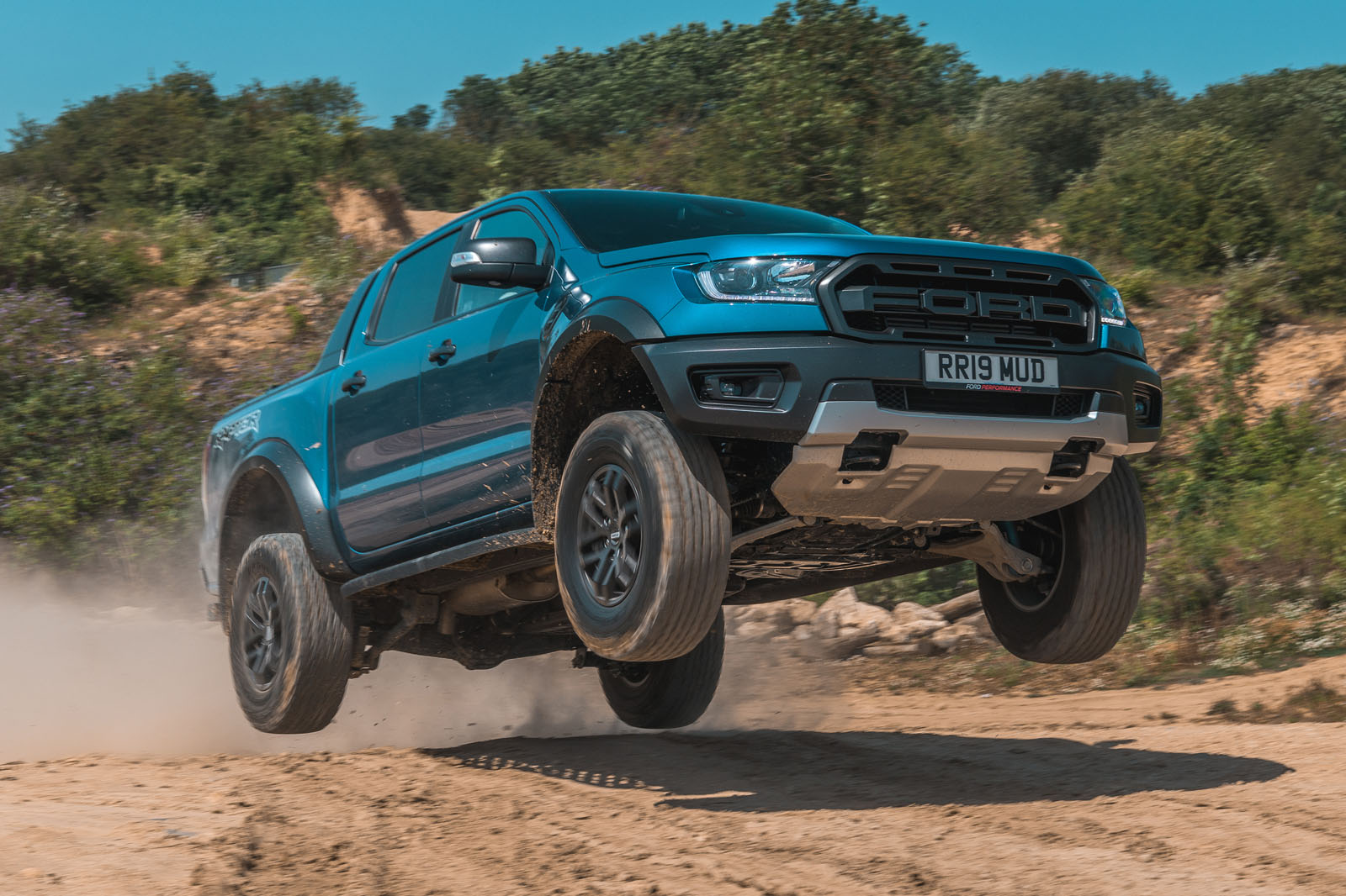 Ford Ranger Raptor 2019 road test review - hero front