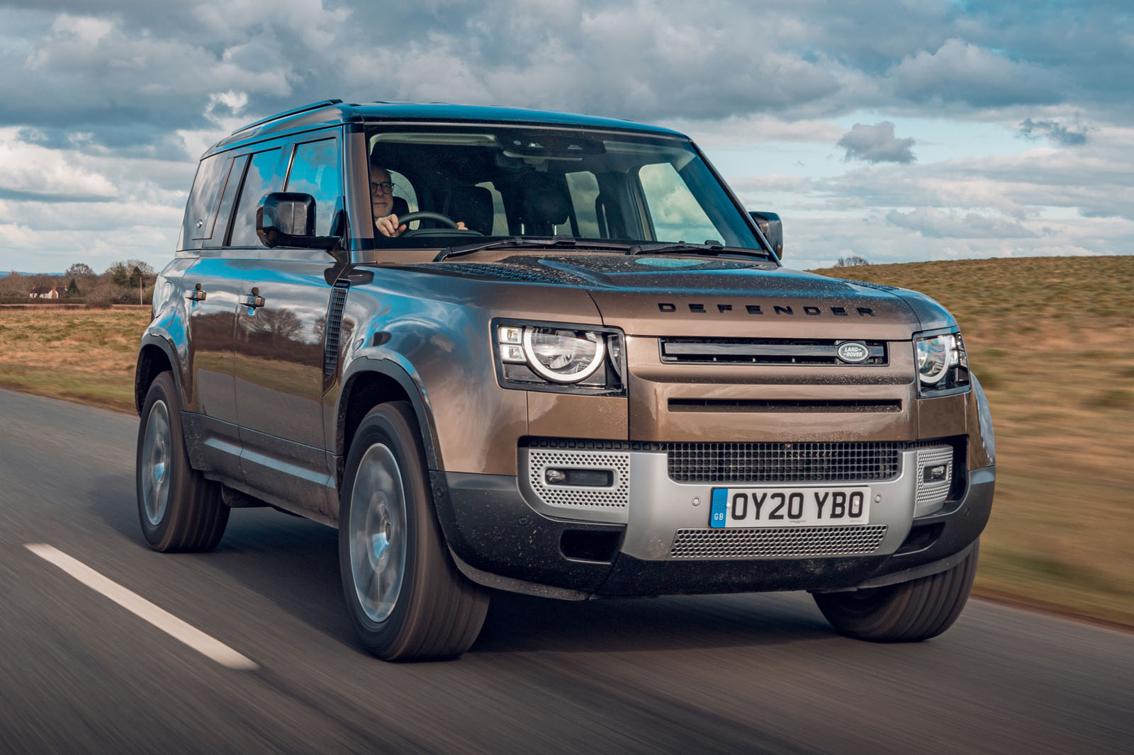 Land Rover Defender 2020 road test review - hero front