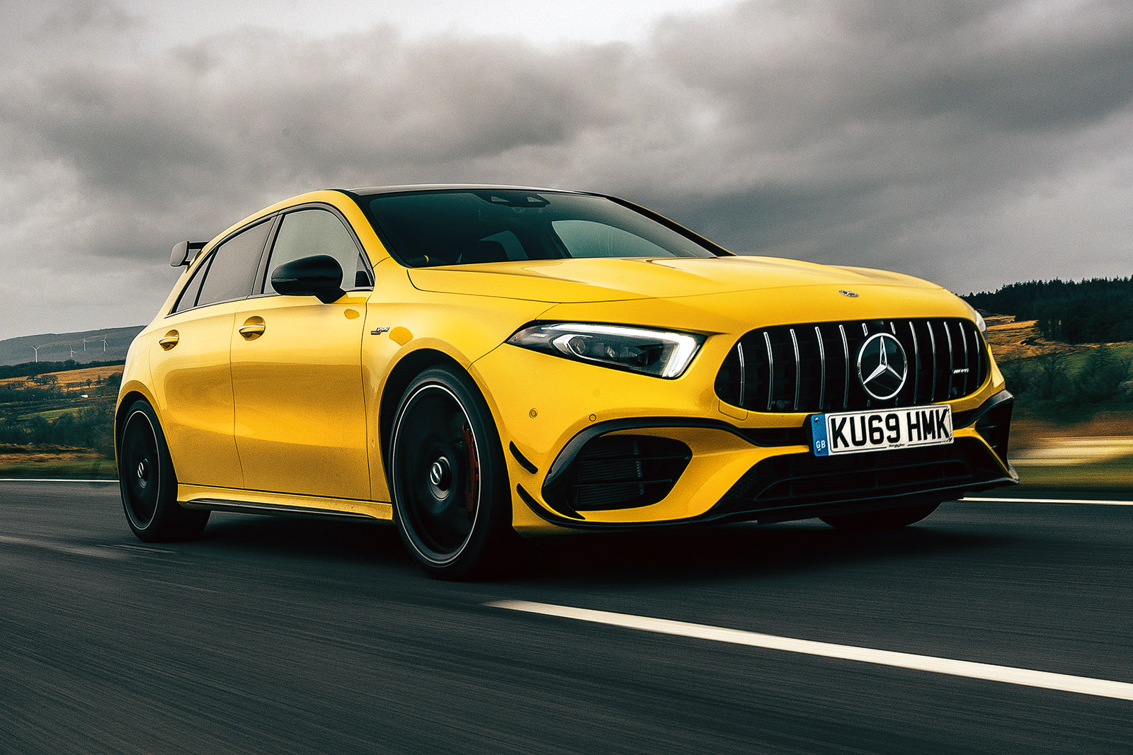 Mercedes-AMG A45 S 4Matic+ 2020 road test review - hero front