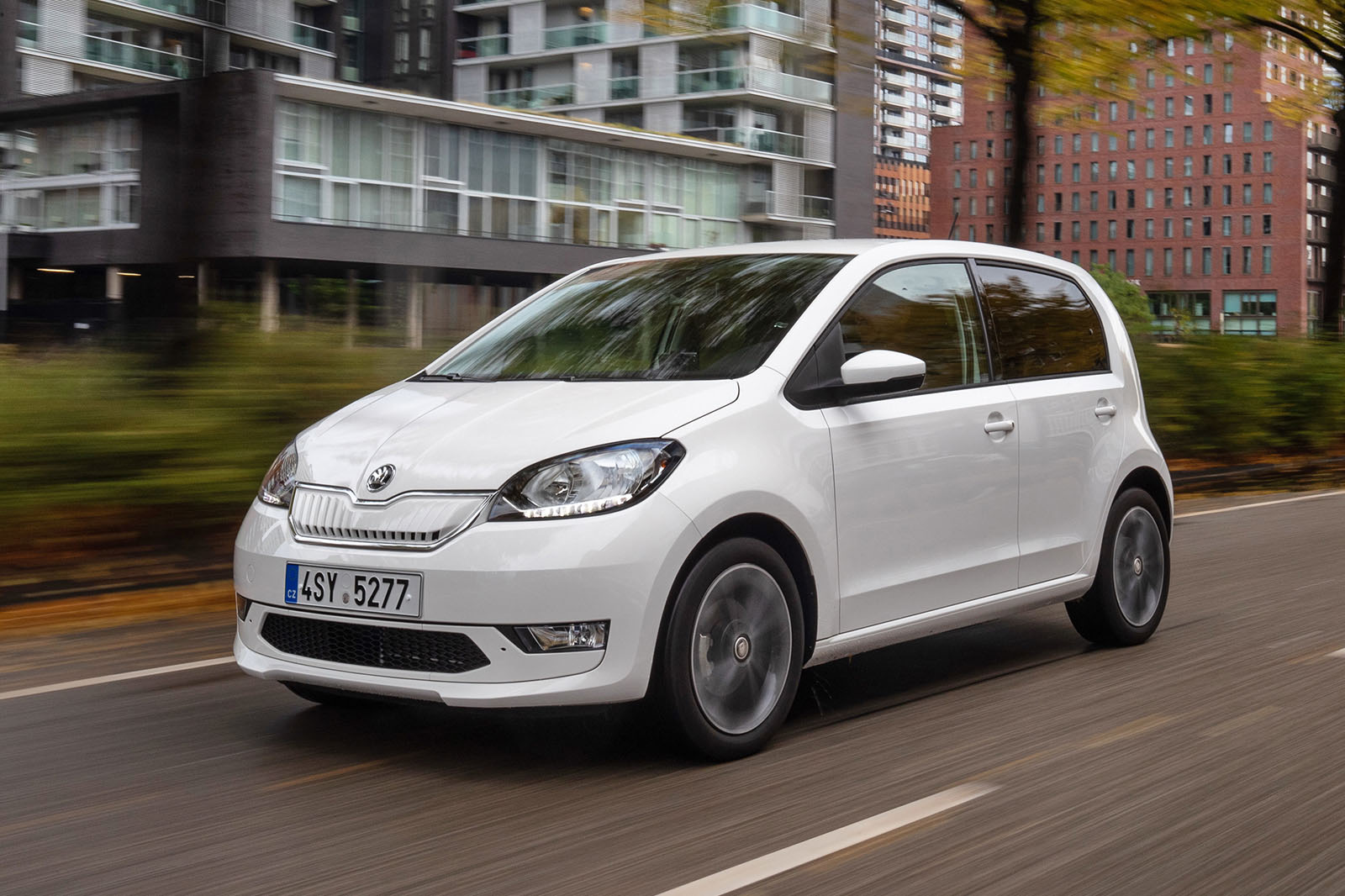 Skoda citigo store electric car