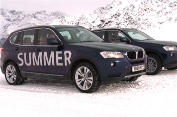 BMW X3 video - summer or winter tyres? | Autocar