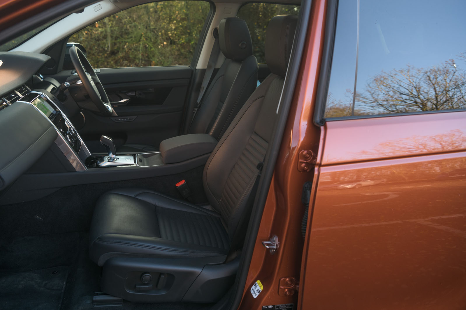 Land Rover Discovery Sport 2020 road test review - front seats