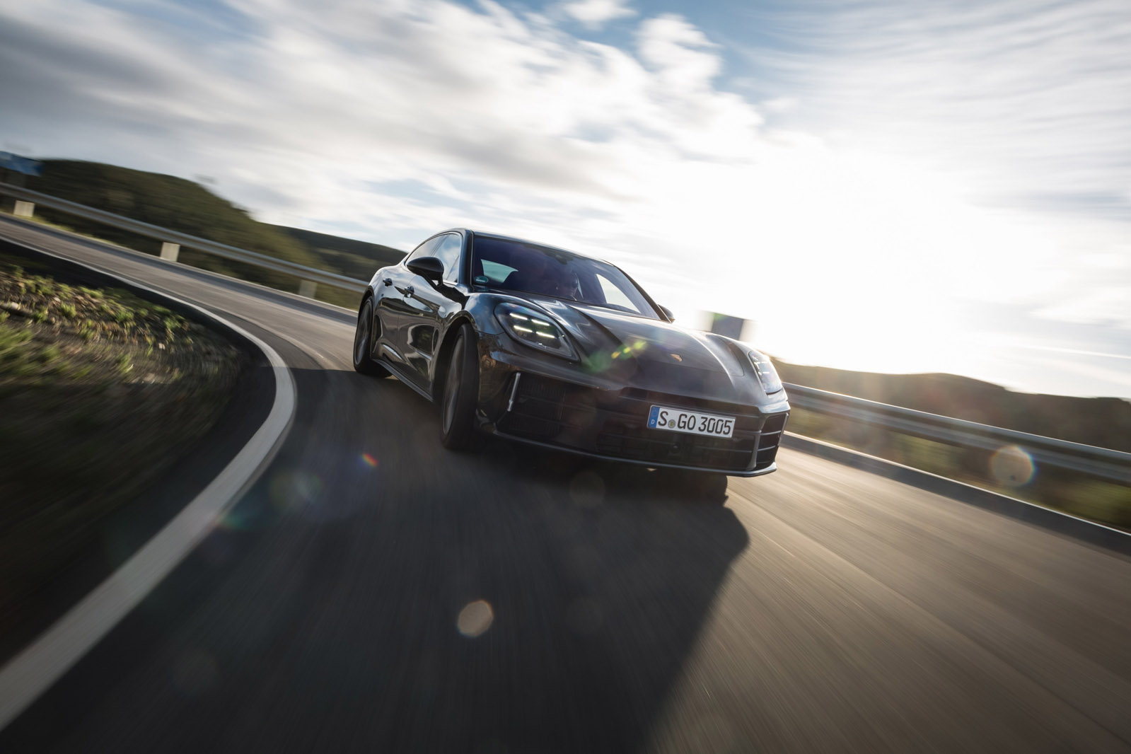 15 Porsche Panamera review 2024 front cornering