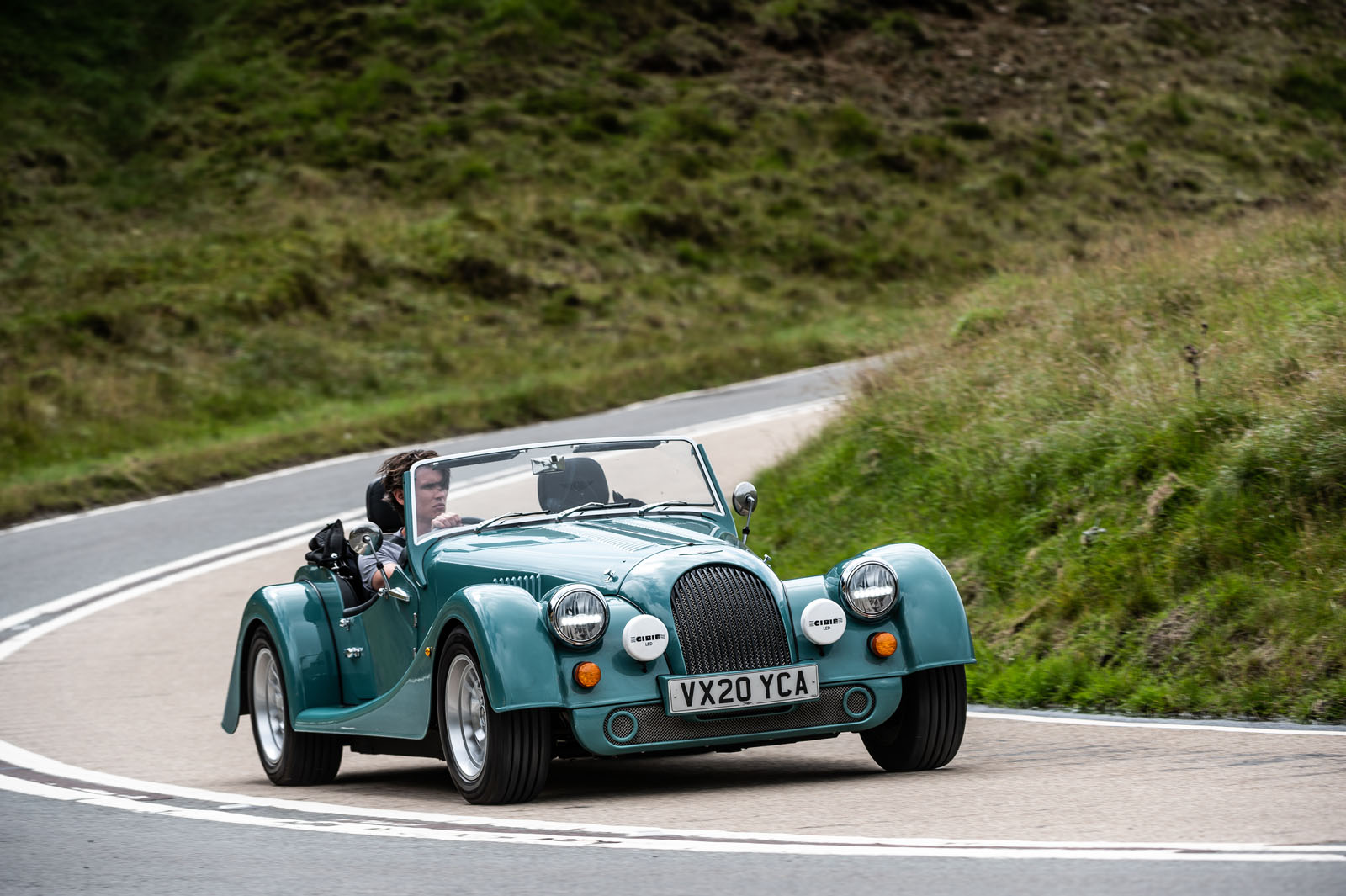 Morgan Plus Four 2020 road test review - on the road front