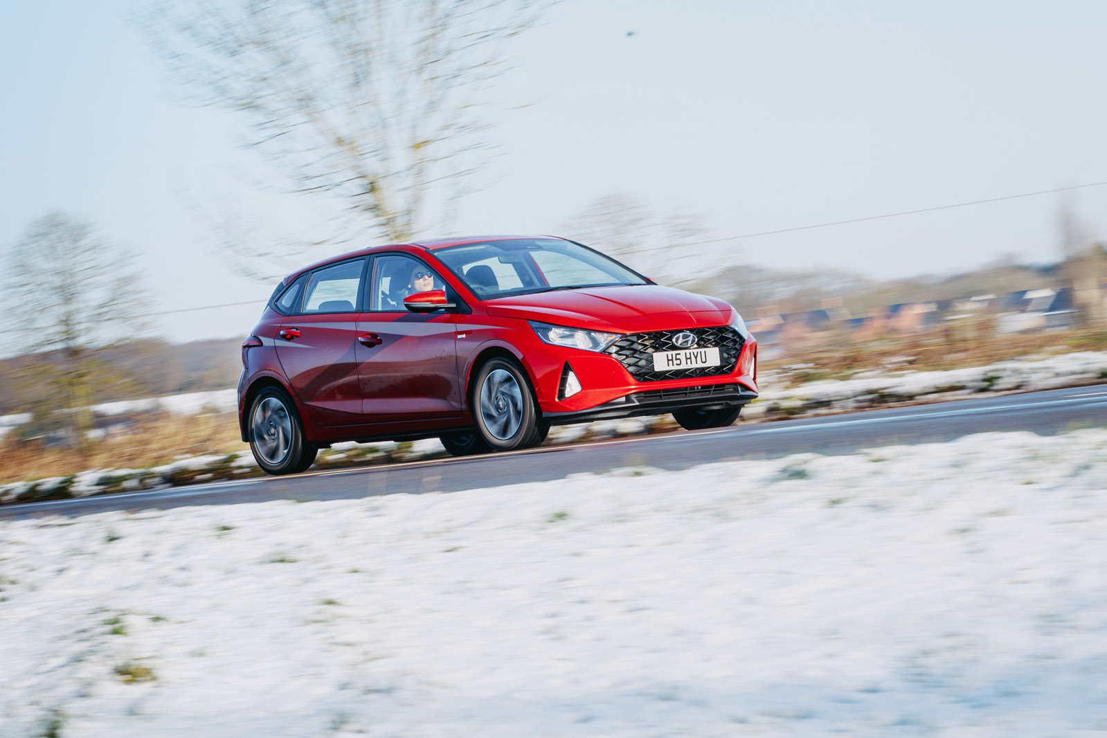 19 Hyundai i20 2021 road test review on road front