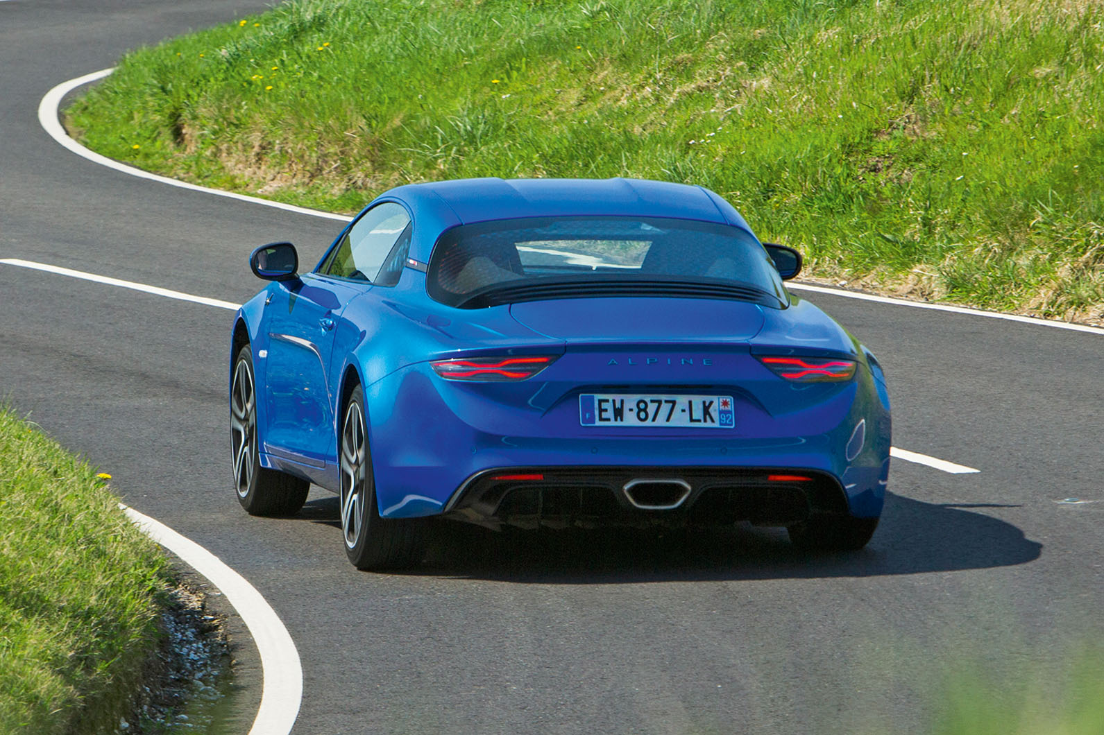 Alpine A110 2018 road test review hero rear