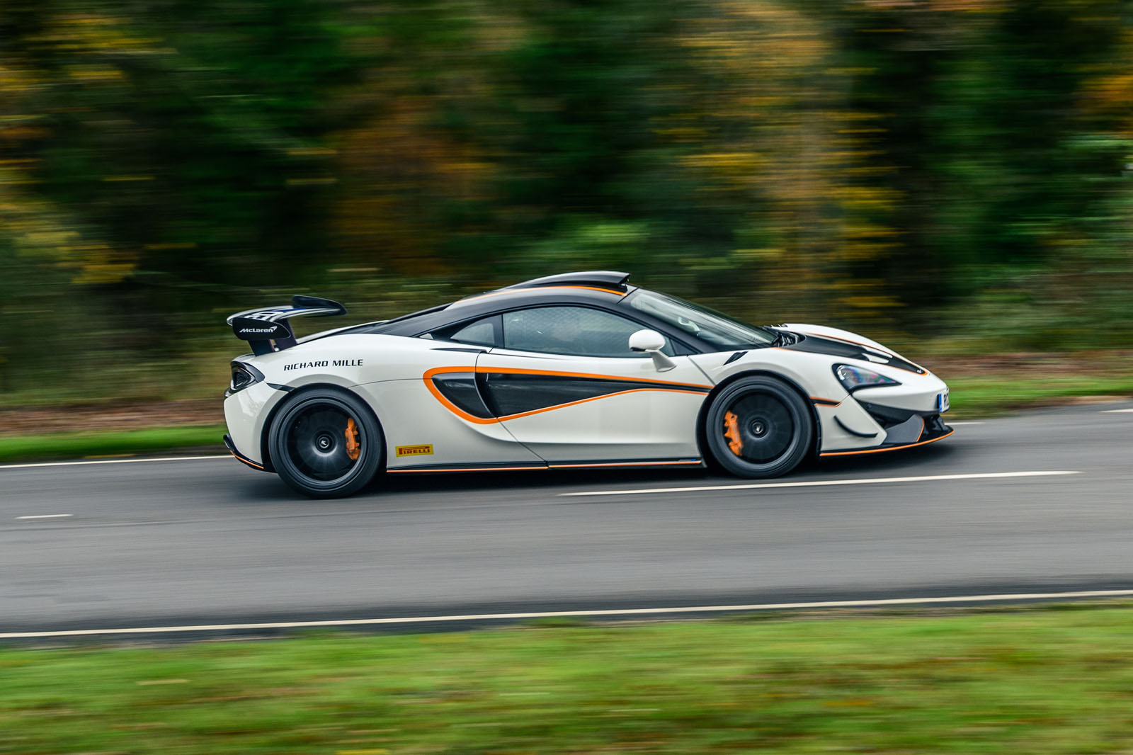 2 McLaren 620R 2021 road test review hero side