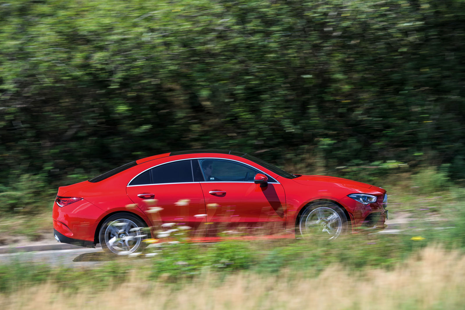 Mercedes-Benz CLA 2019 road test review - hero side