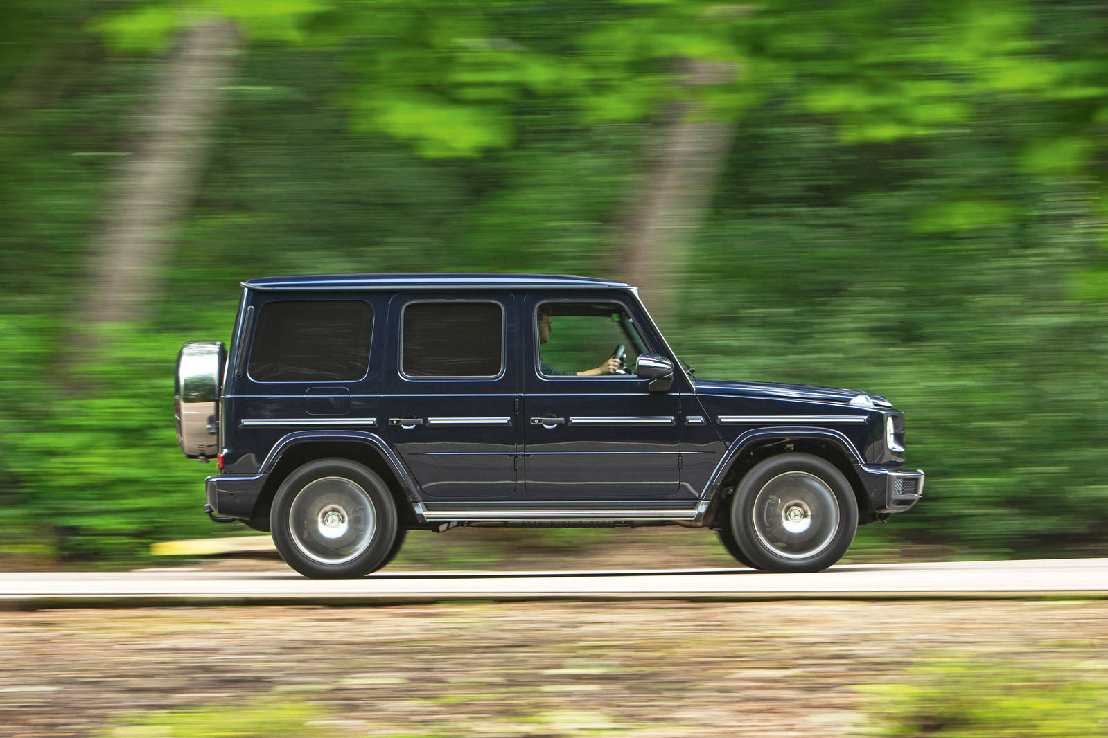 Mercedes-Benz G-Class 2019 road test review - hero side