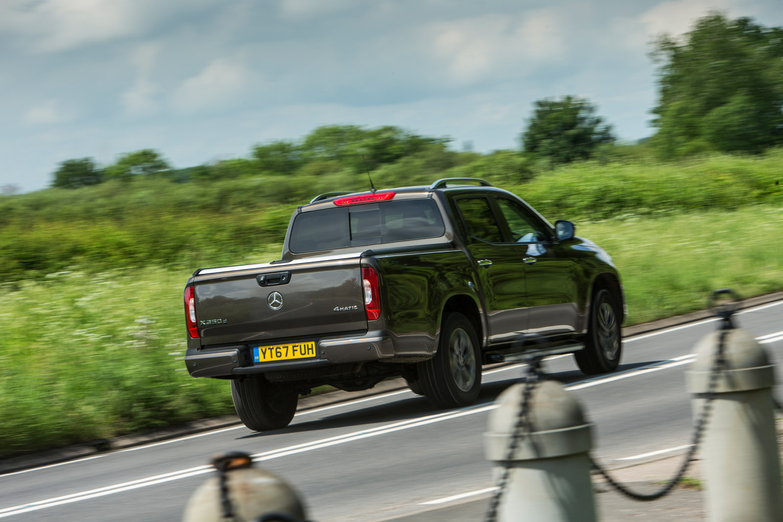 Mercedes-Benz X-Class road test review hero rear