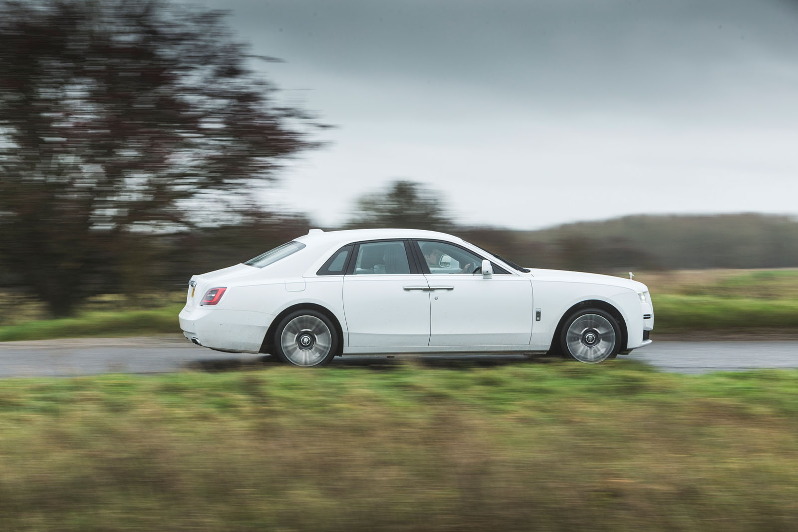 2 Rolls Royce Ghost 2021 road test review hero side