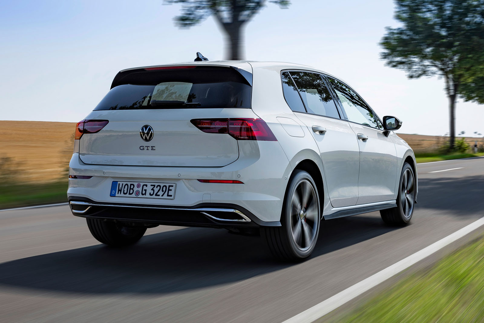 Volkswagen Golf GTE 2020 road test review - hero rear