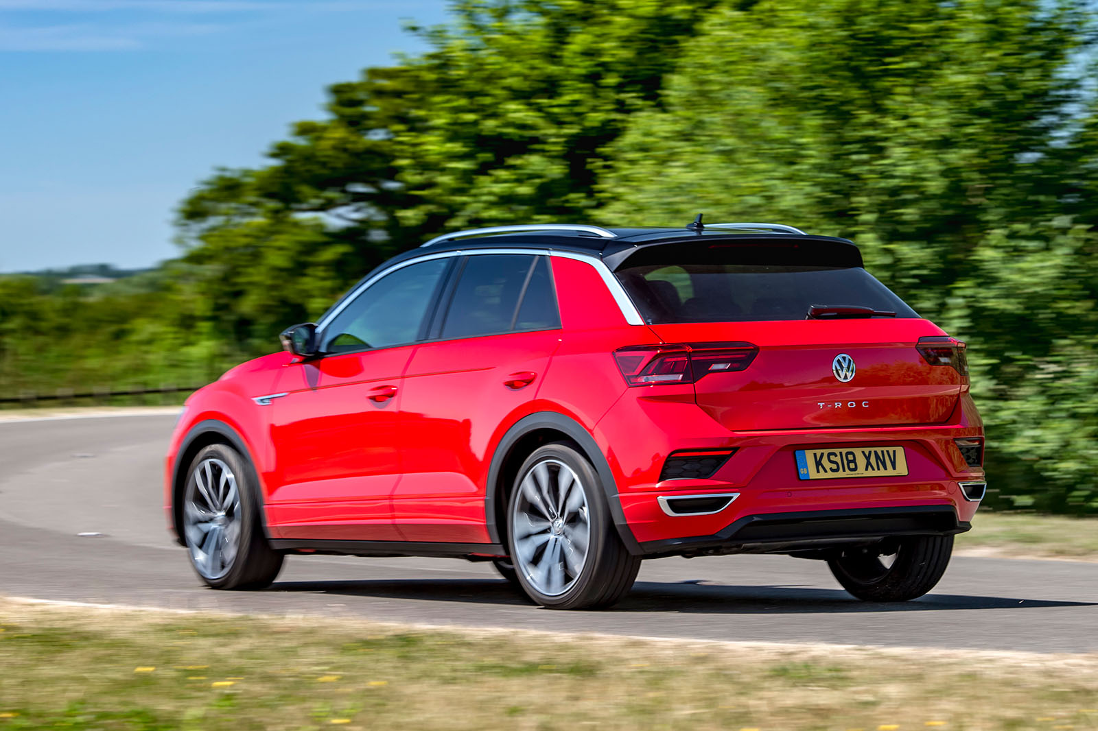 Volkswagen T-Roc 2019 road test review - hero rear