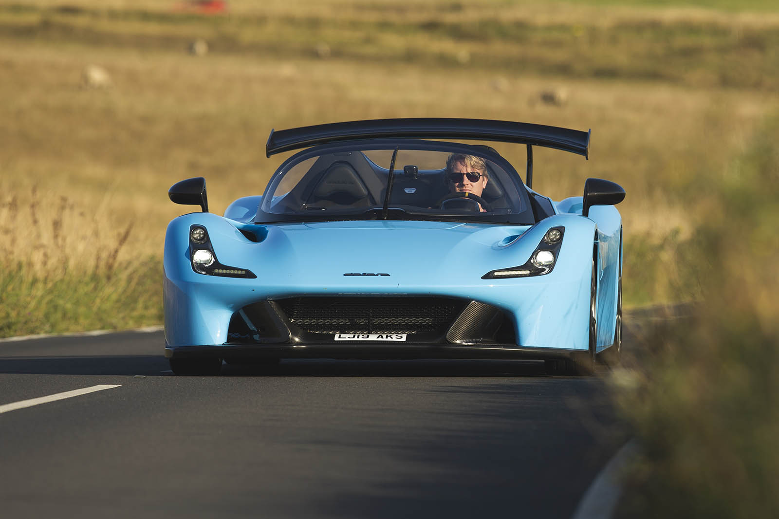 Dallara Stradale 2019 road test review - on the road front
