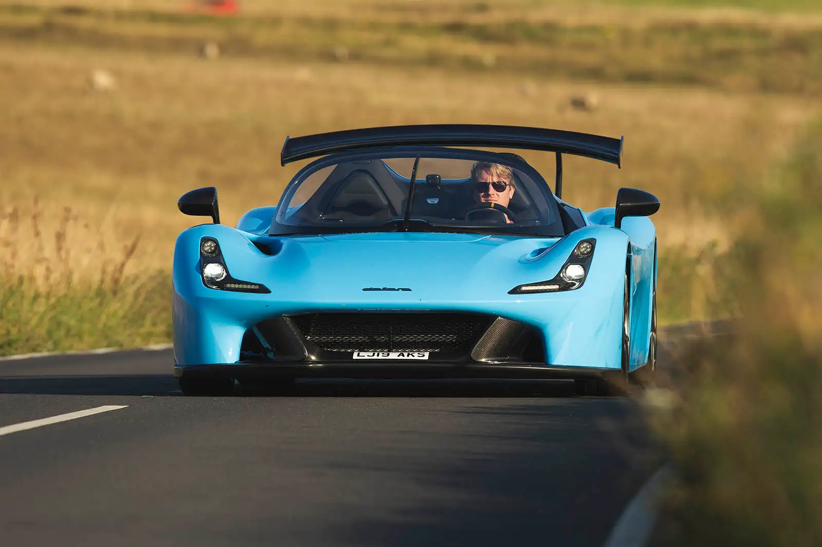 Dallara Stradale 2019 road test review - on the road front