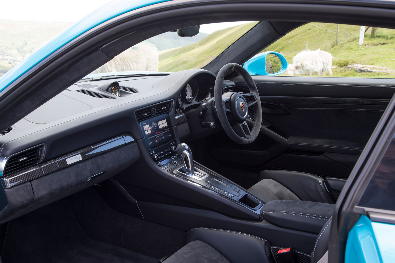 Porsche 911 GT2 RS 2018 road test review cabin