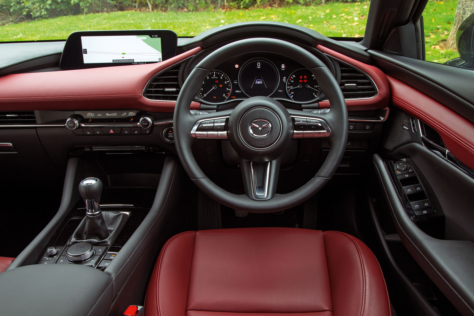 mazda 3 leather interior