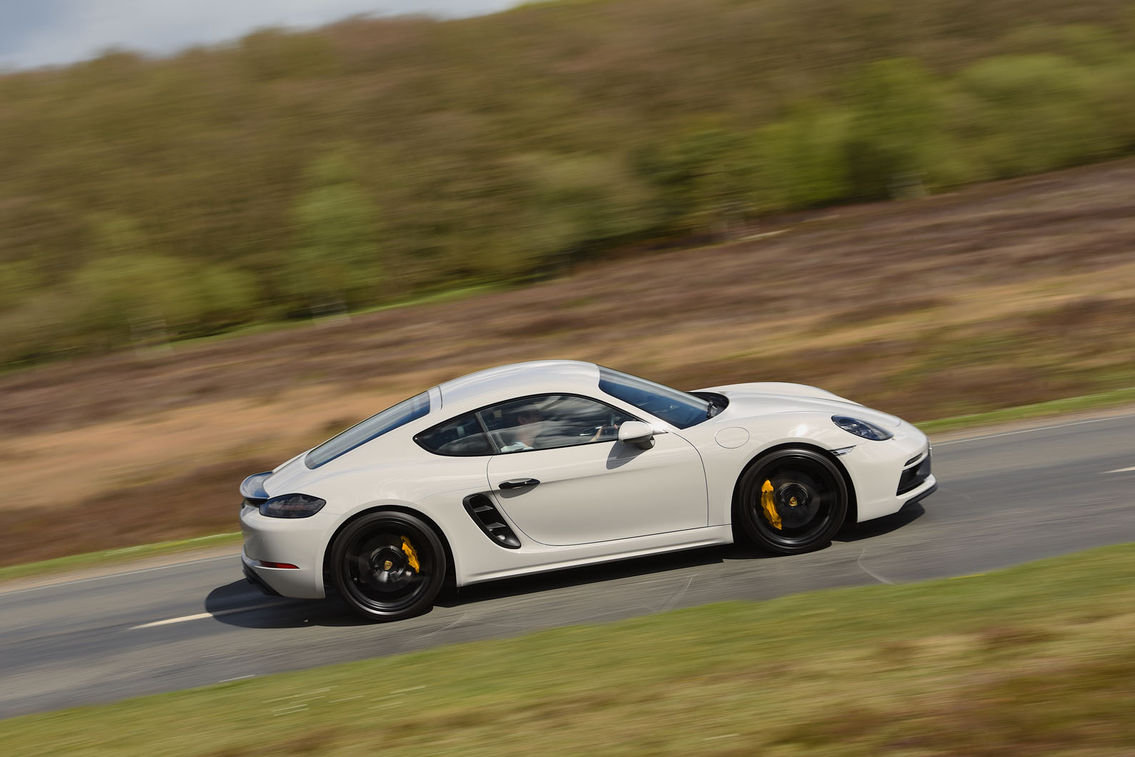 Porsche 718 Cayman GTS 2018 review on the road right