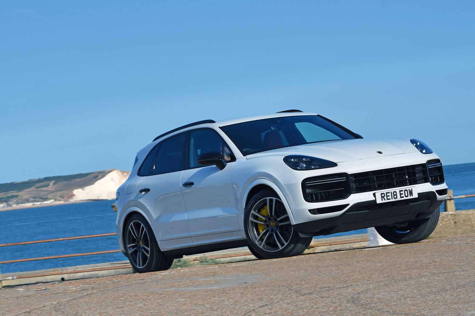 Porsche Cayenne Turbo 2018 road test review hero static
