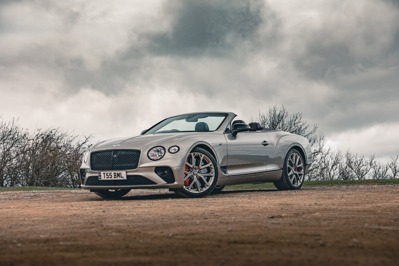 22 Bentley Continental GTC convertible RT 2023 front static