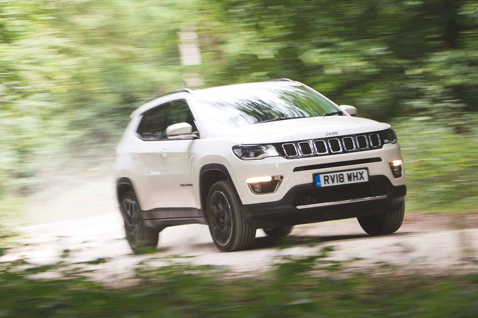 Jeep Compass 2018 road test review - cornering front