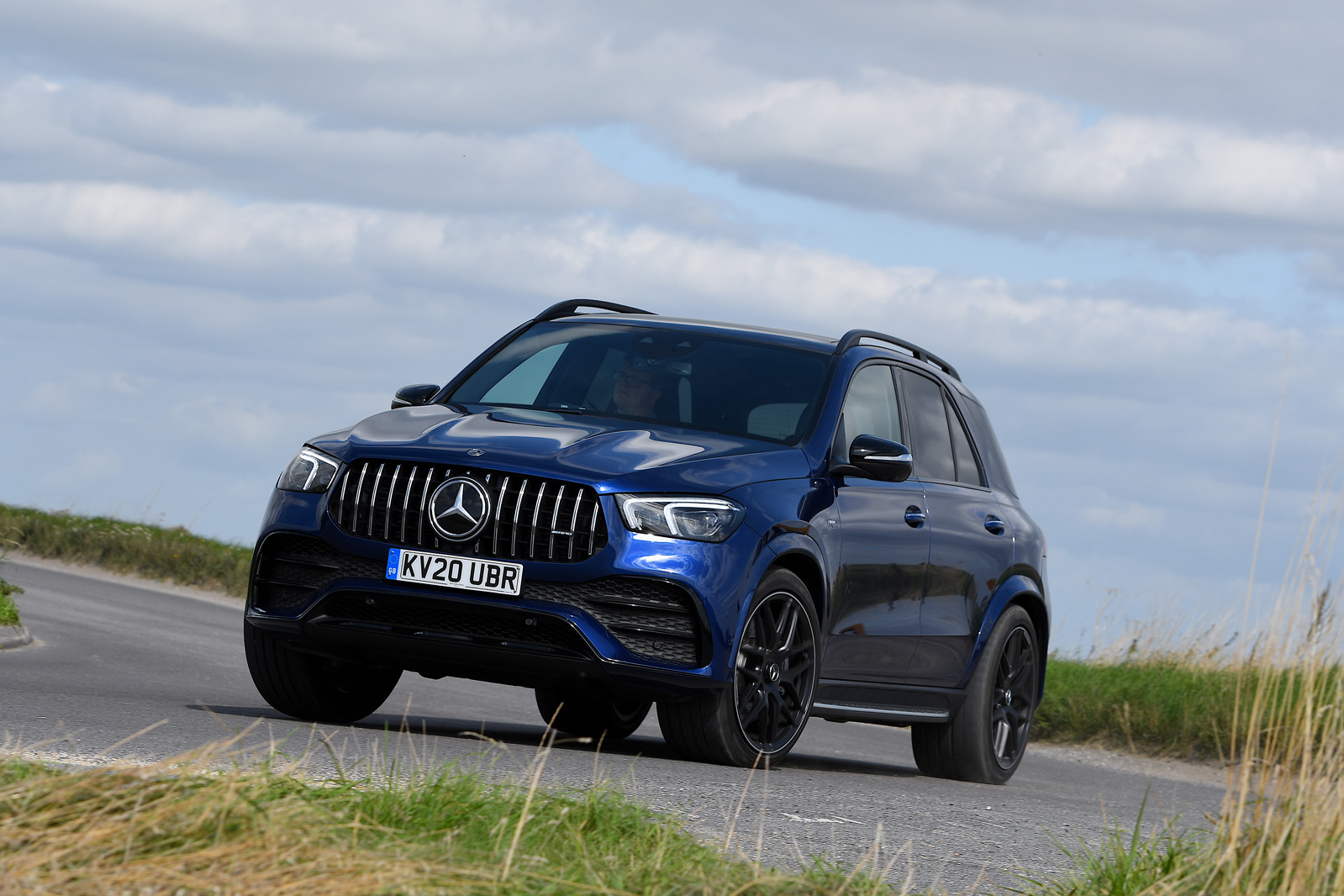 Mercedes-AMG GLE 53 2020 road test review - cornering front