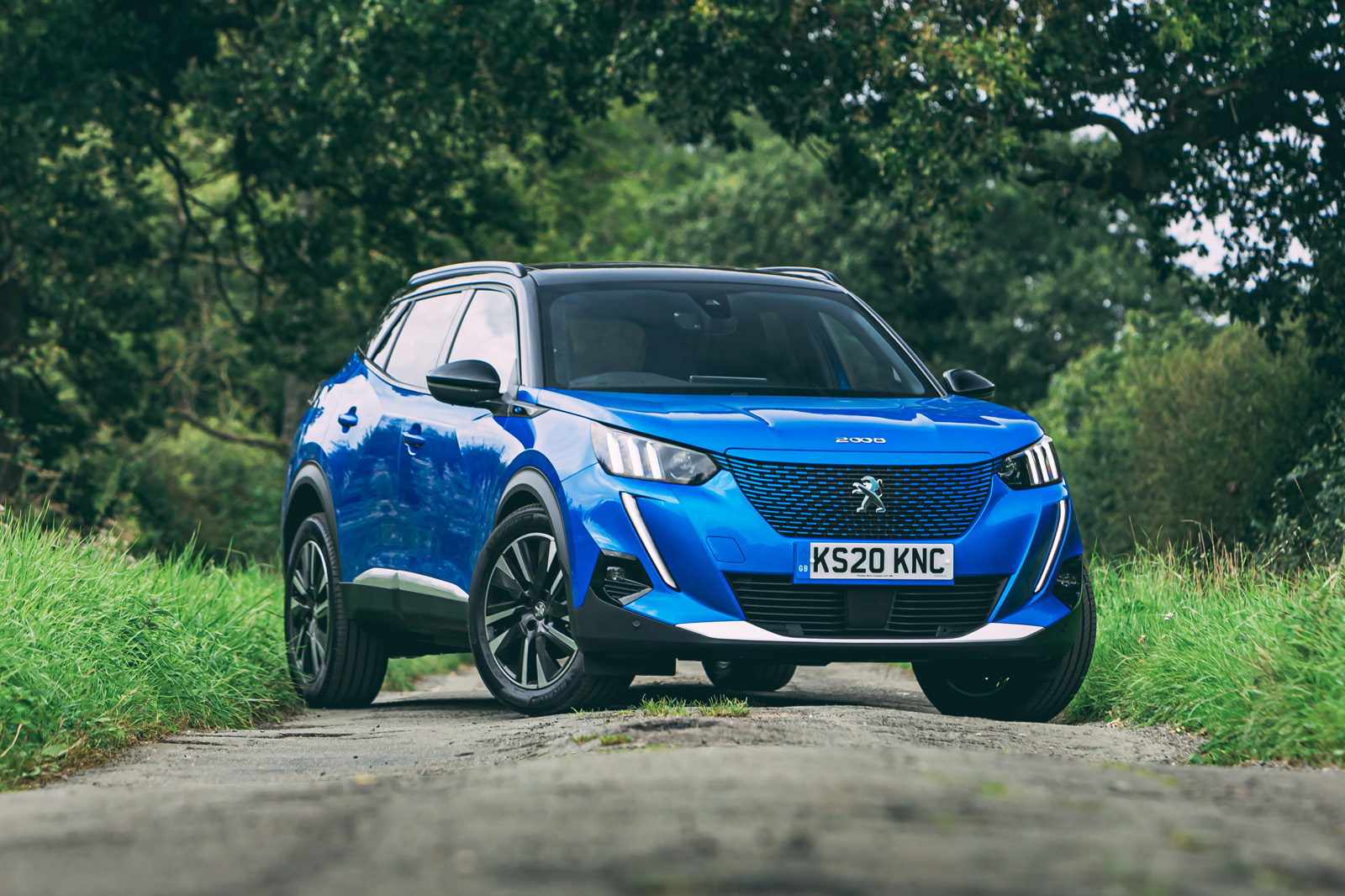 Peugeot e-2008 2020 road test review - static