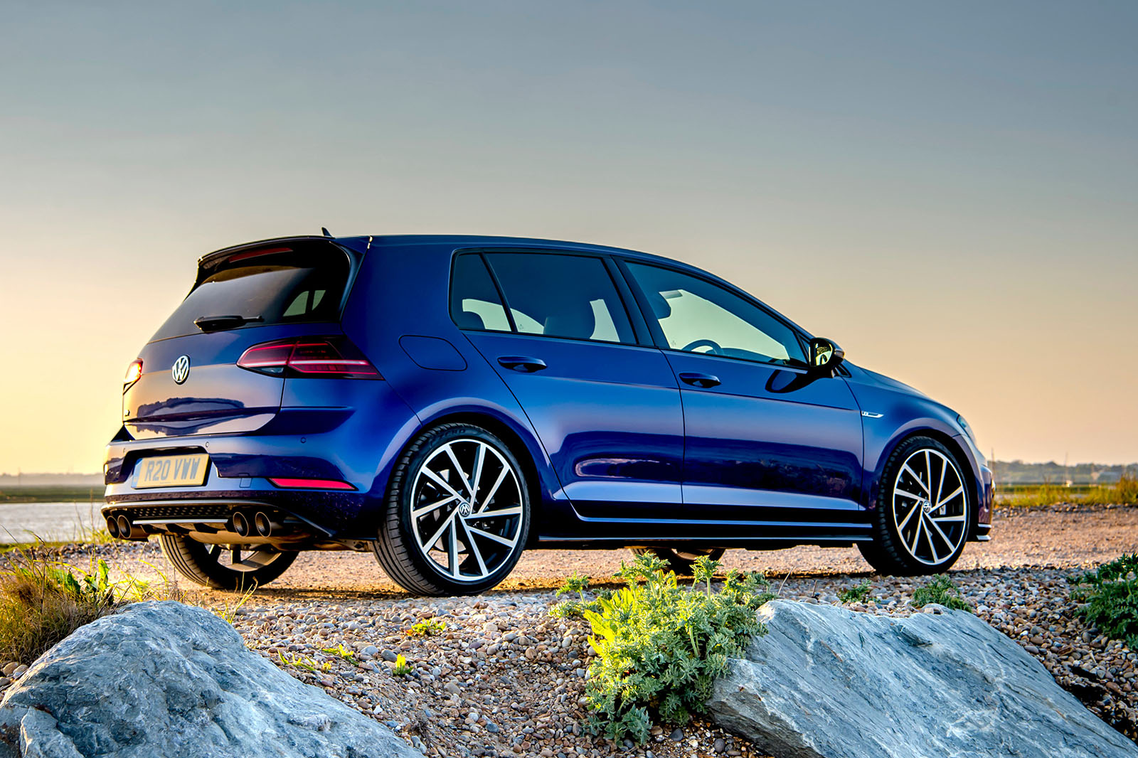 Volkswagen Golf R 2019 road test review - static rear