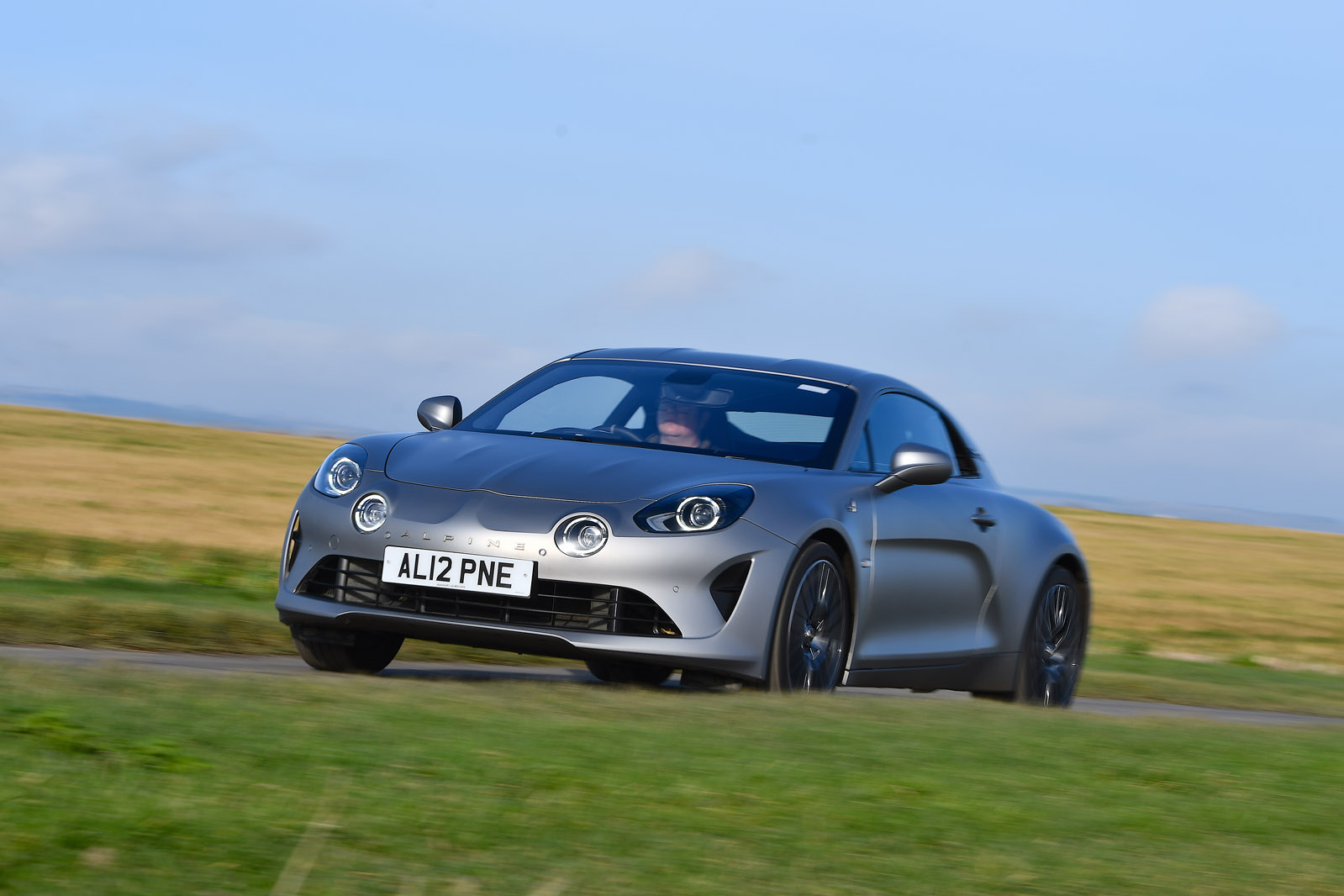 25 Alpine A110 Legende GT 2022 RT on road front