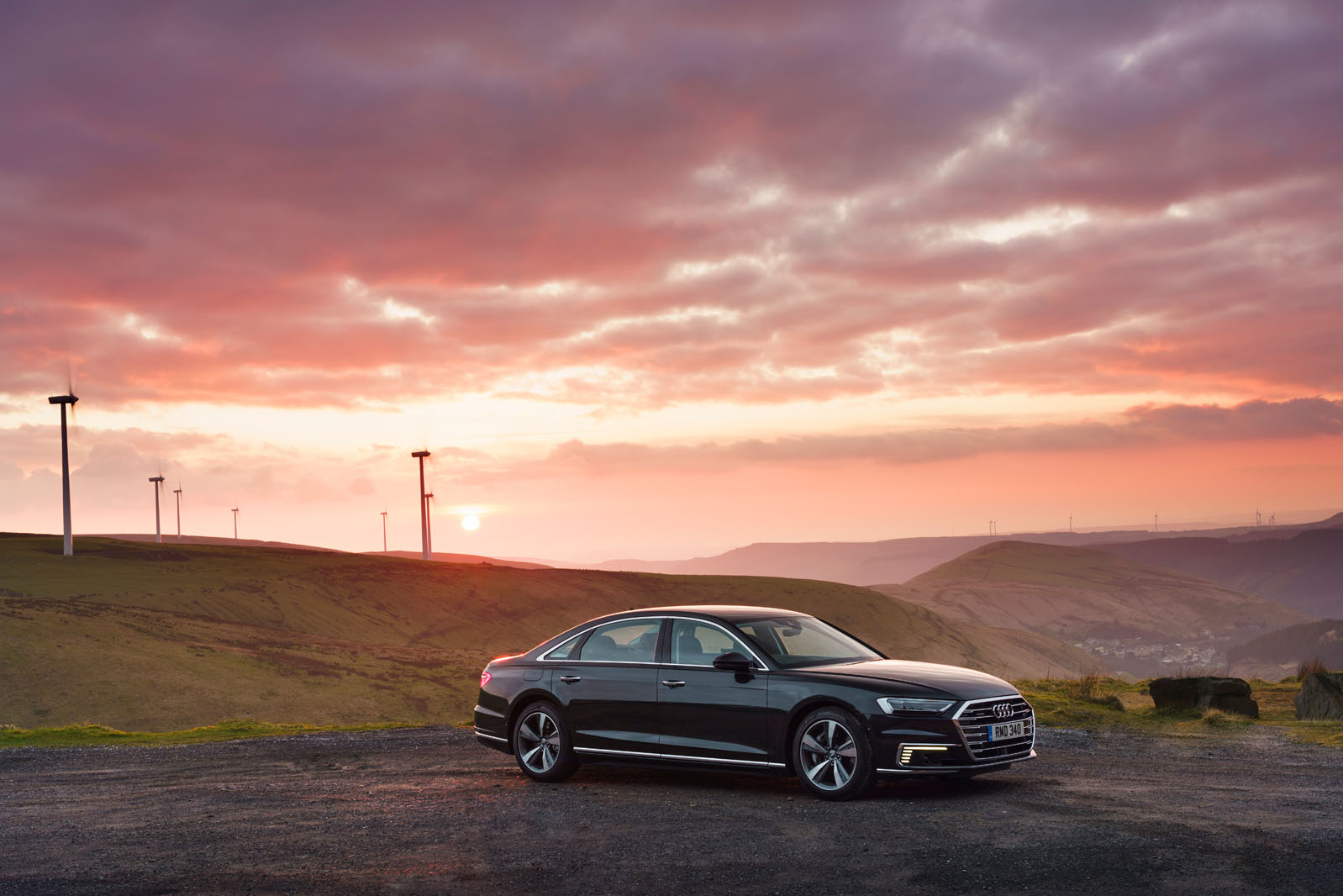 Audi A8 60 TFSIe 2020 road test review - static