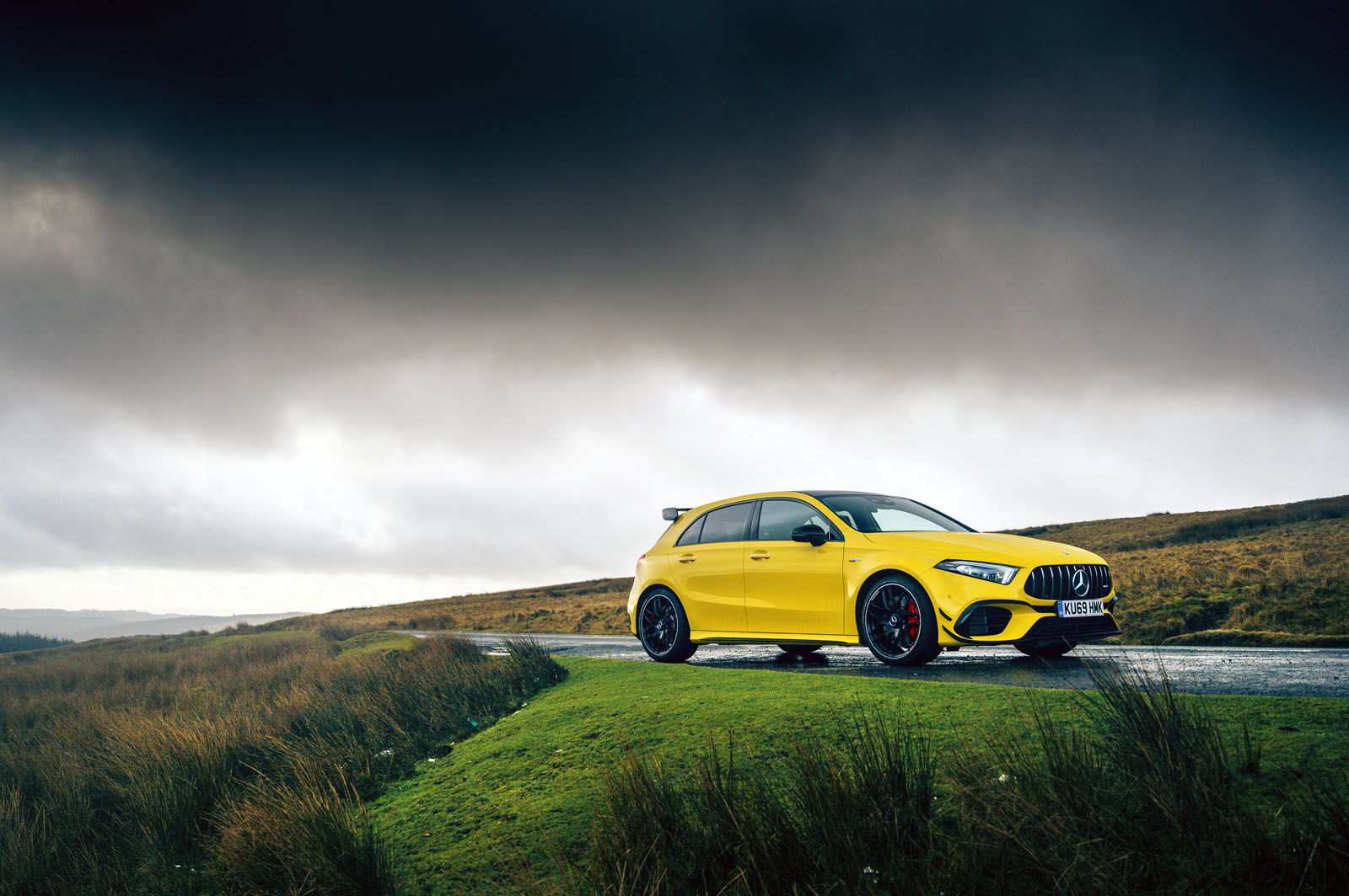 Mercedes-AMG A45 S 4Matic+ 2020 road test review - static