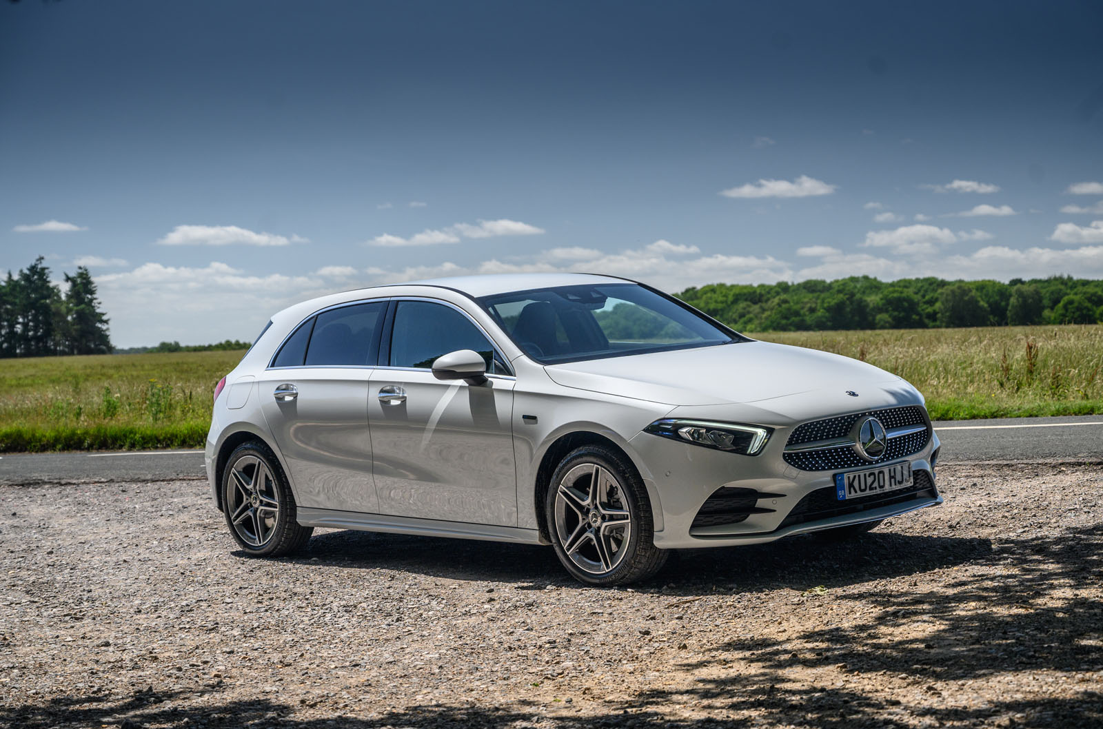 Mercedes-Benz A250e 2020 road test review - static