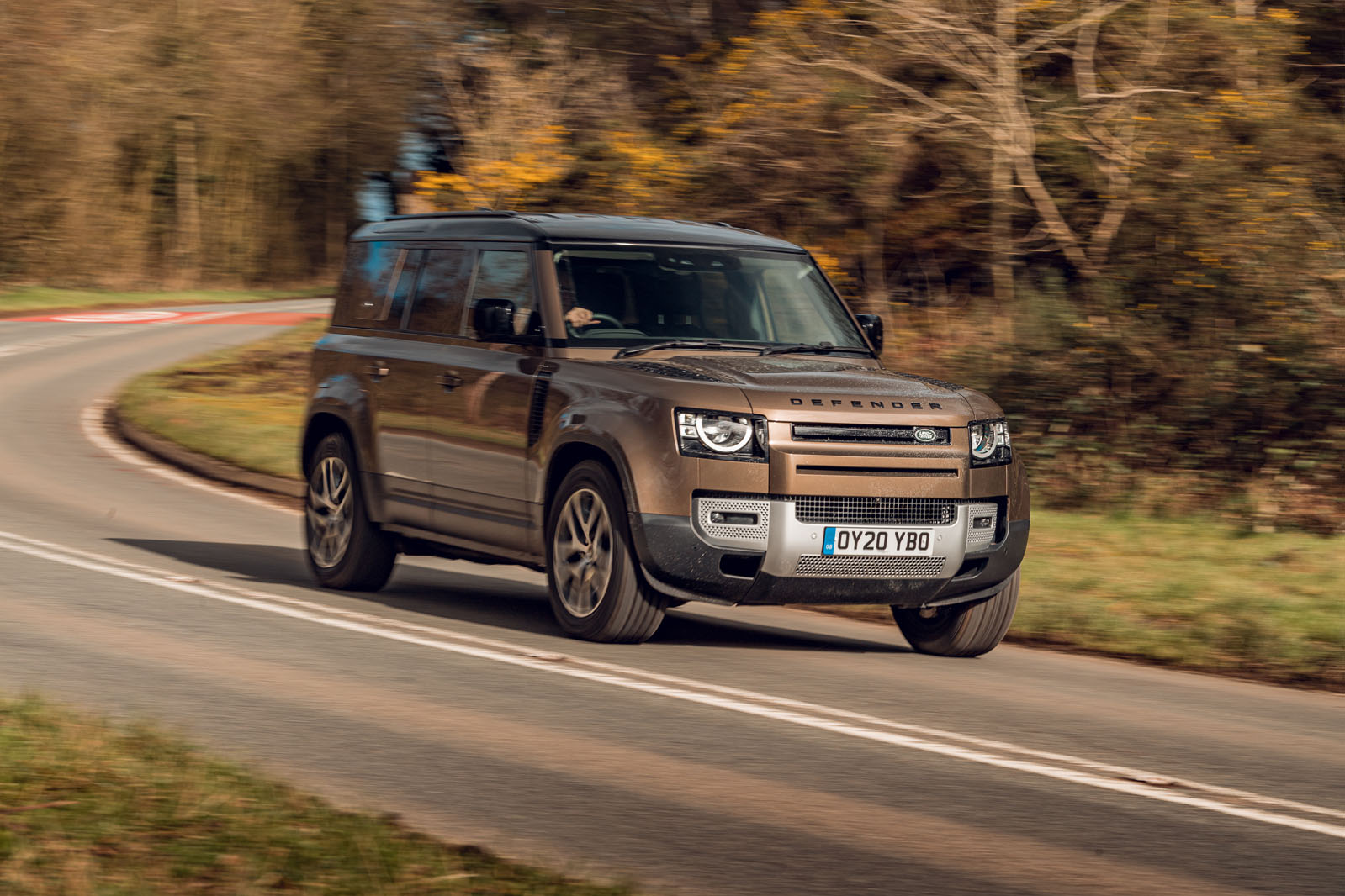 Land Rover Defender 2020 road test review - on the road front