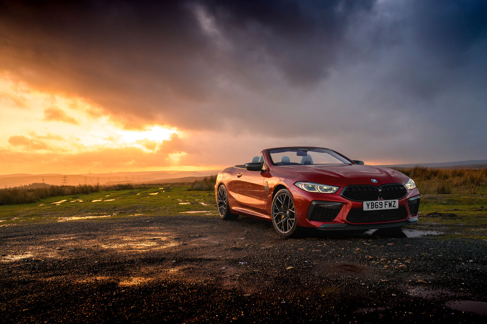BMW M8 Competition convertible 2020 road test review - static