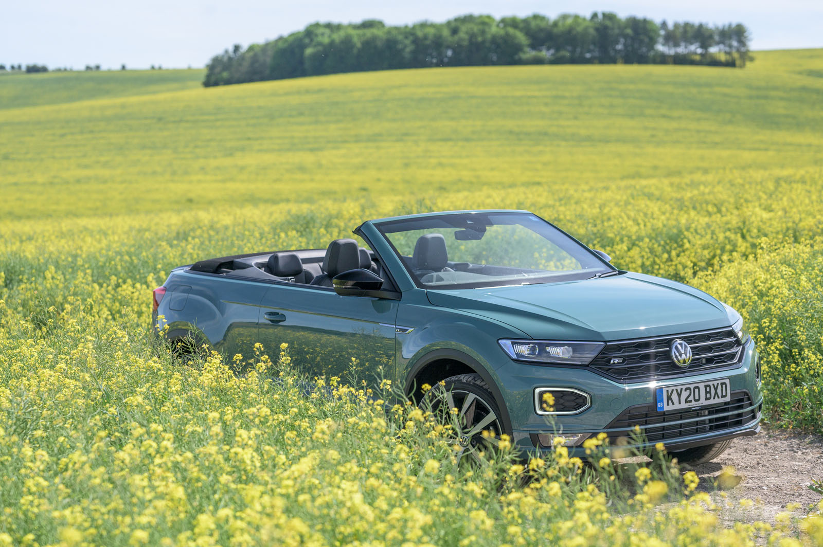 Volkswagen T-Roc Cabriolet 2020 road test review - static front