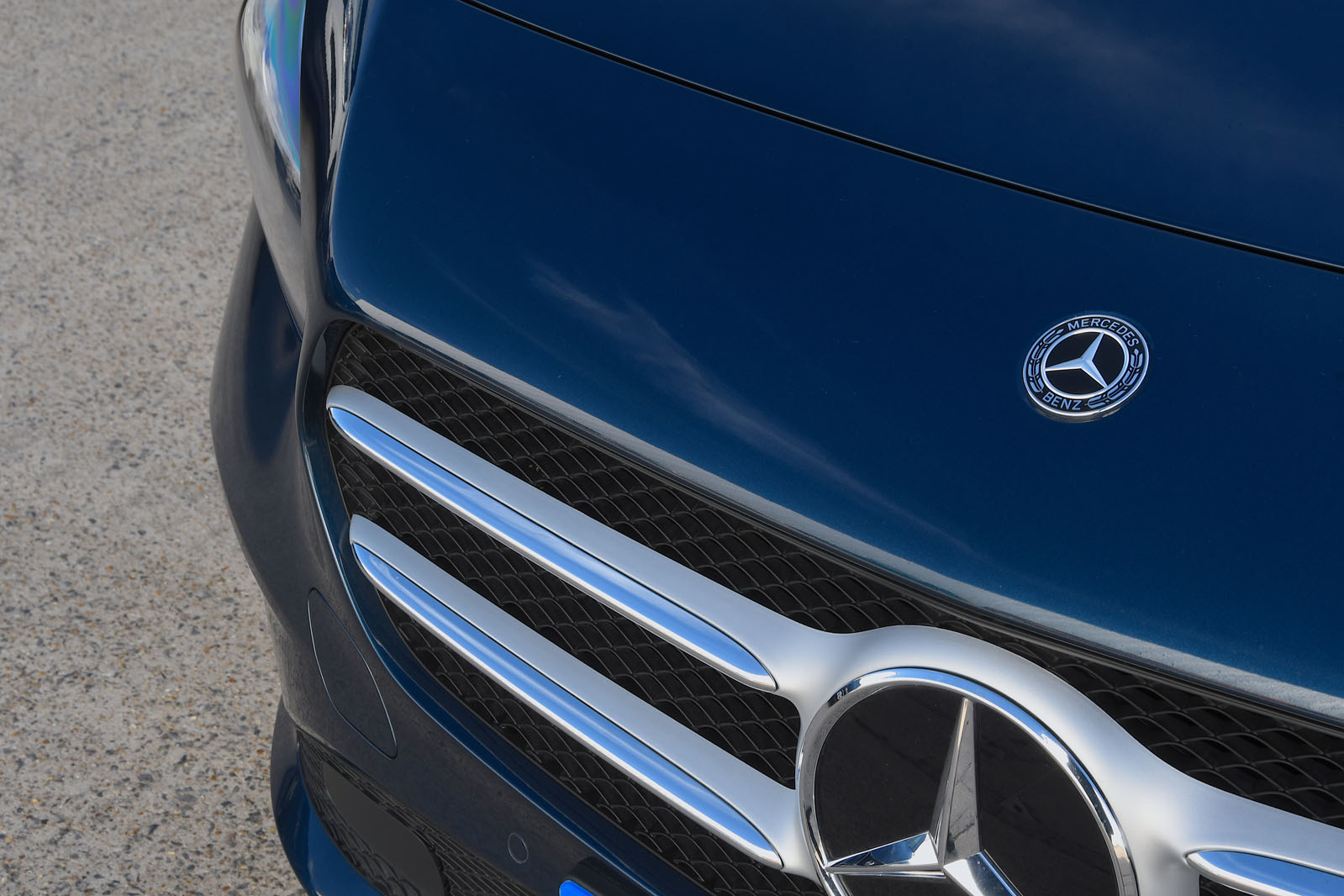 Mercedes-Benz B-Class 2019 road test review front grillle