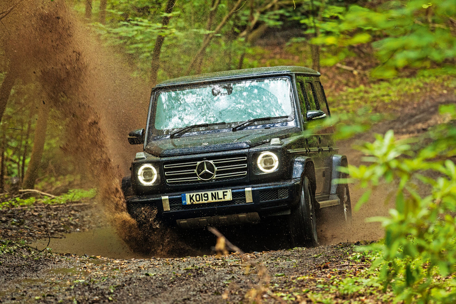 Mercedes-Benz G-Class 2019 road test review - splash