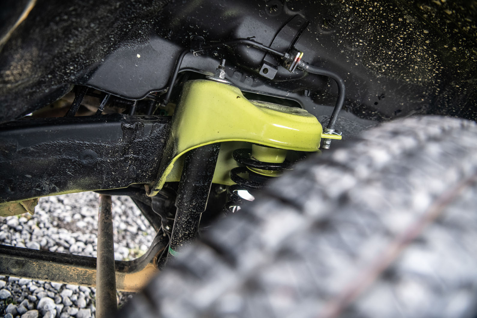 Suzuki Jimny 2018 road test review - suspension