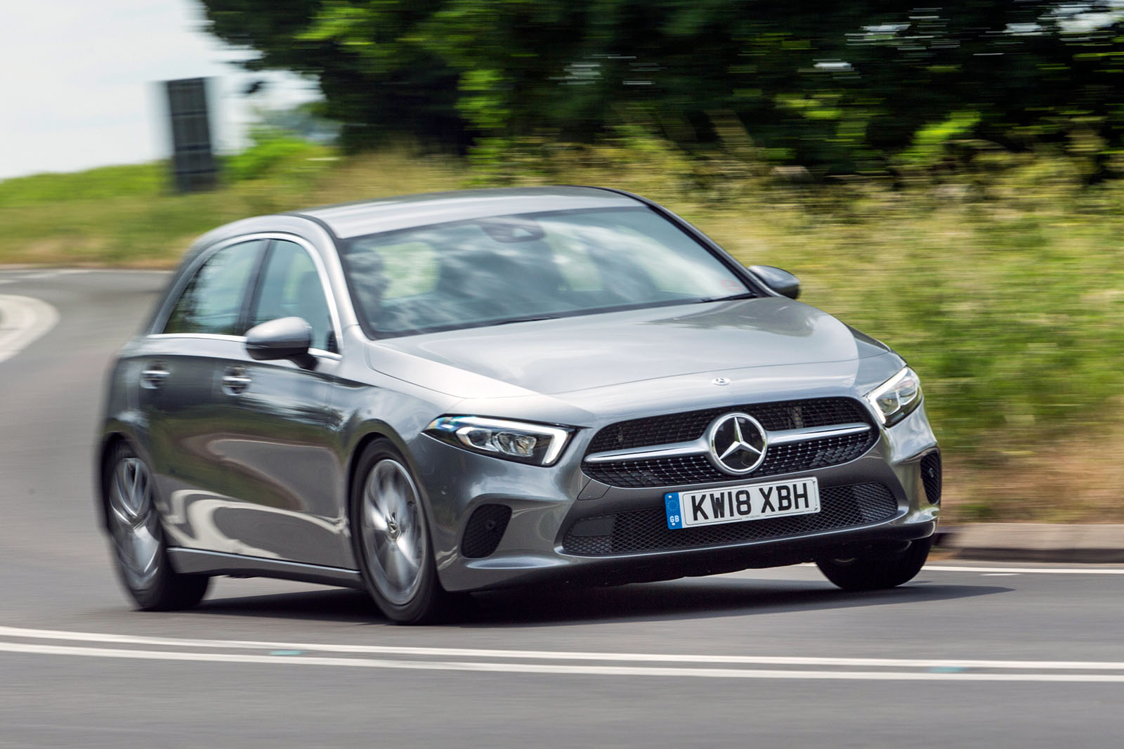 Mercedes-Benz A-Class 2018 road test review cornering