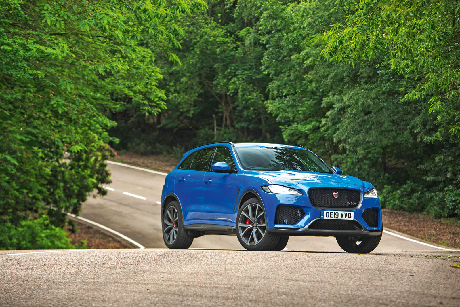 Jaguar F-Pace SVR 2019 road test review - static