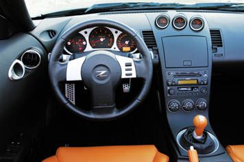 Nissan 350z Convertible Interior 2006 Nissan 350Z Touring Roadster 2D